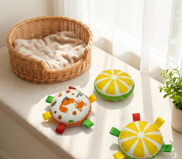 Squeaky Plush Pet Toy