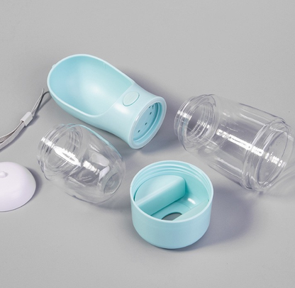 BPA-free 3-in-1 pet water bottle