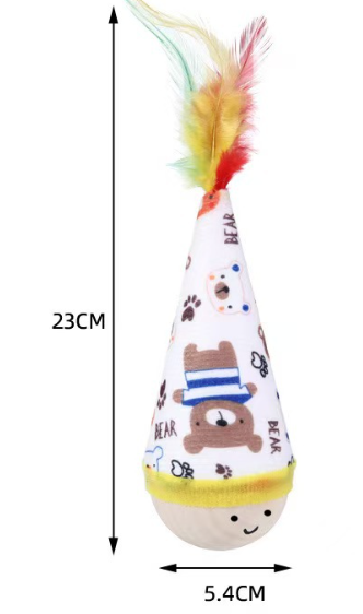 Interactive Wobble Cat Toy