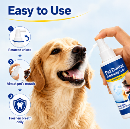 Pet Dental Freshening Spray
