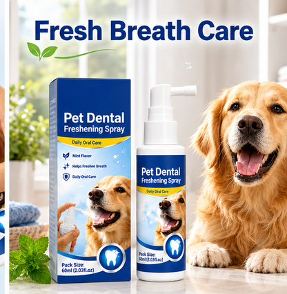 Pet Dental Freshening Spray