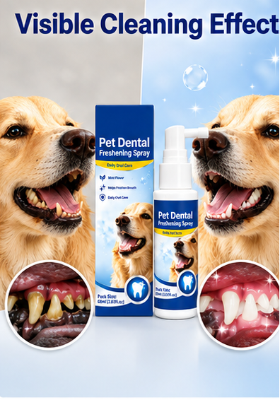 Pet Dental Freshening Spray