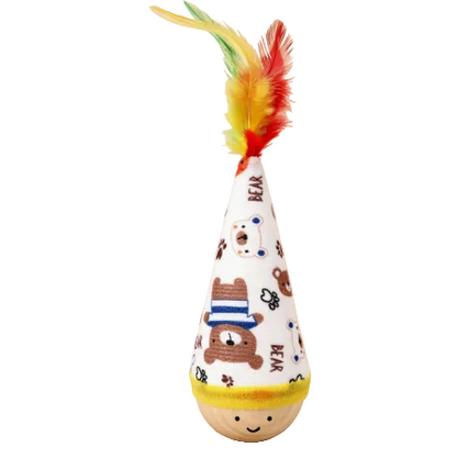 Interactive Wobble Cat Toy