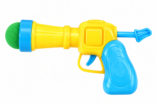 Cat Hairball Launcher Toy Gun(with 30 balls)