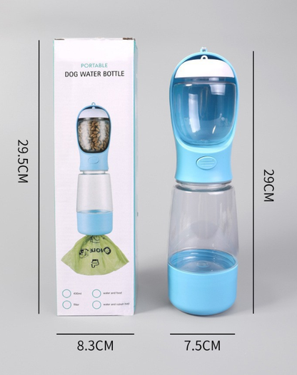 BPA-free 3-in-1 pet water bottle